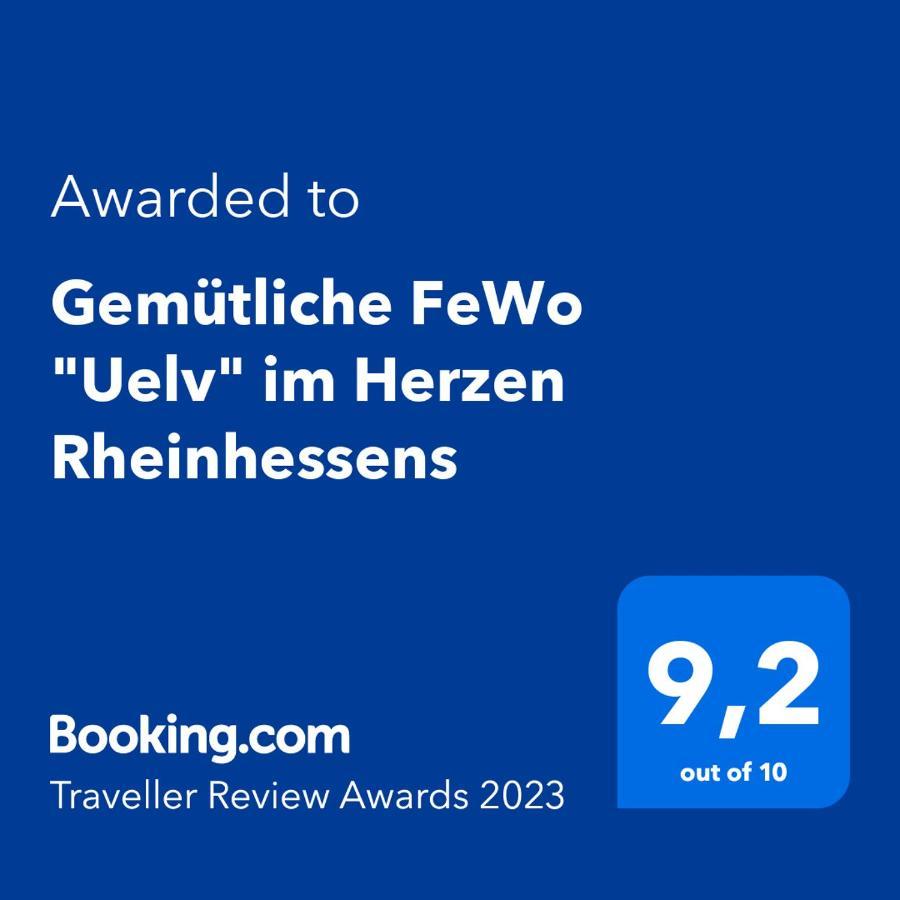 Gemuetliche Fewo "Uelv" Im Herzen Rheinhessens Uelversheim Exterior photo